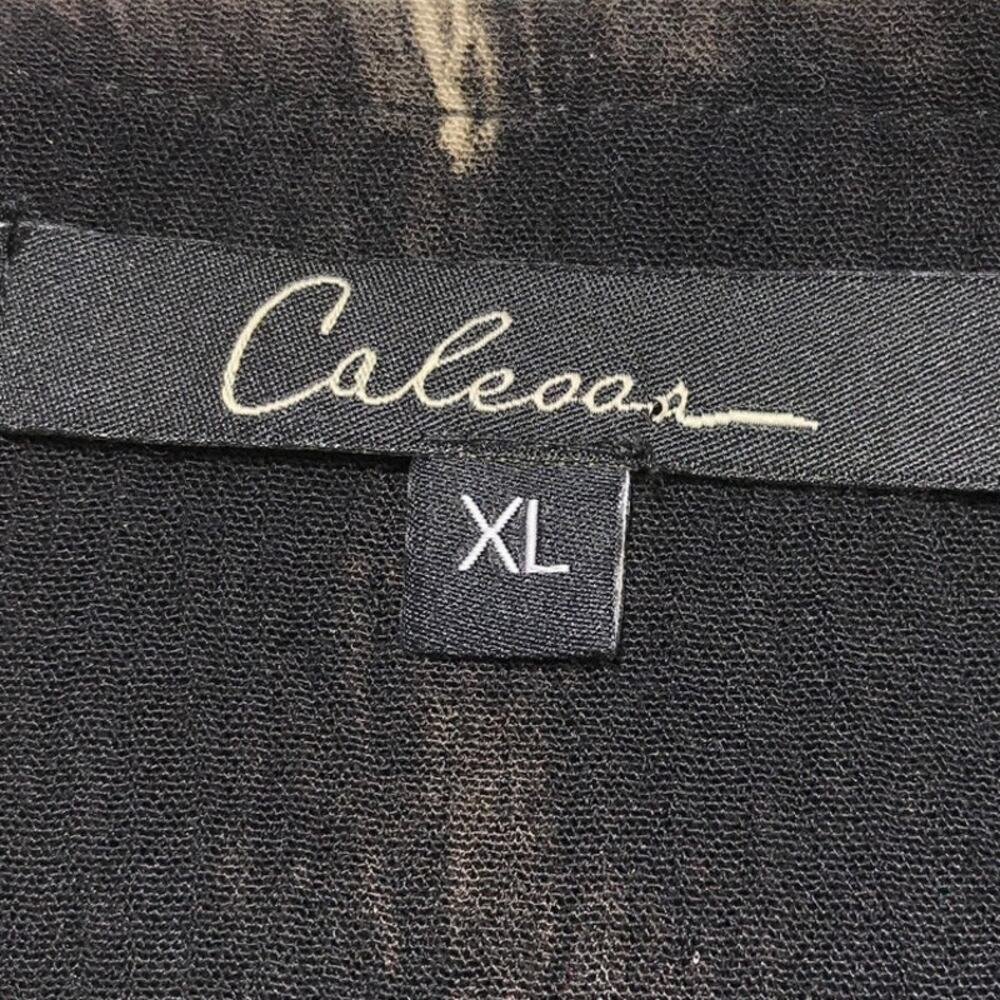 Caleoas Patchwork Multicolor Embroidered Scoop Ne… - image 5